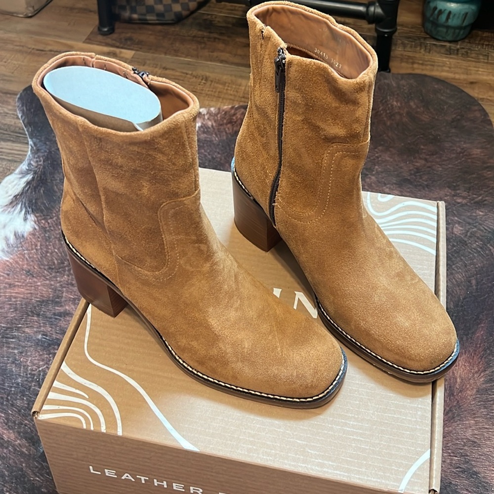 PATINA Portland Leather Oslo Ankle Boot Sand 9
